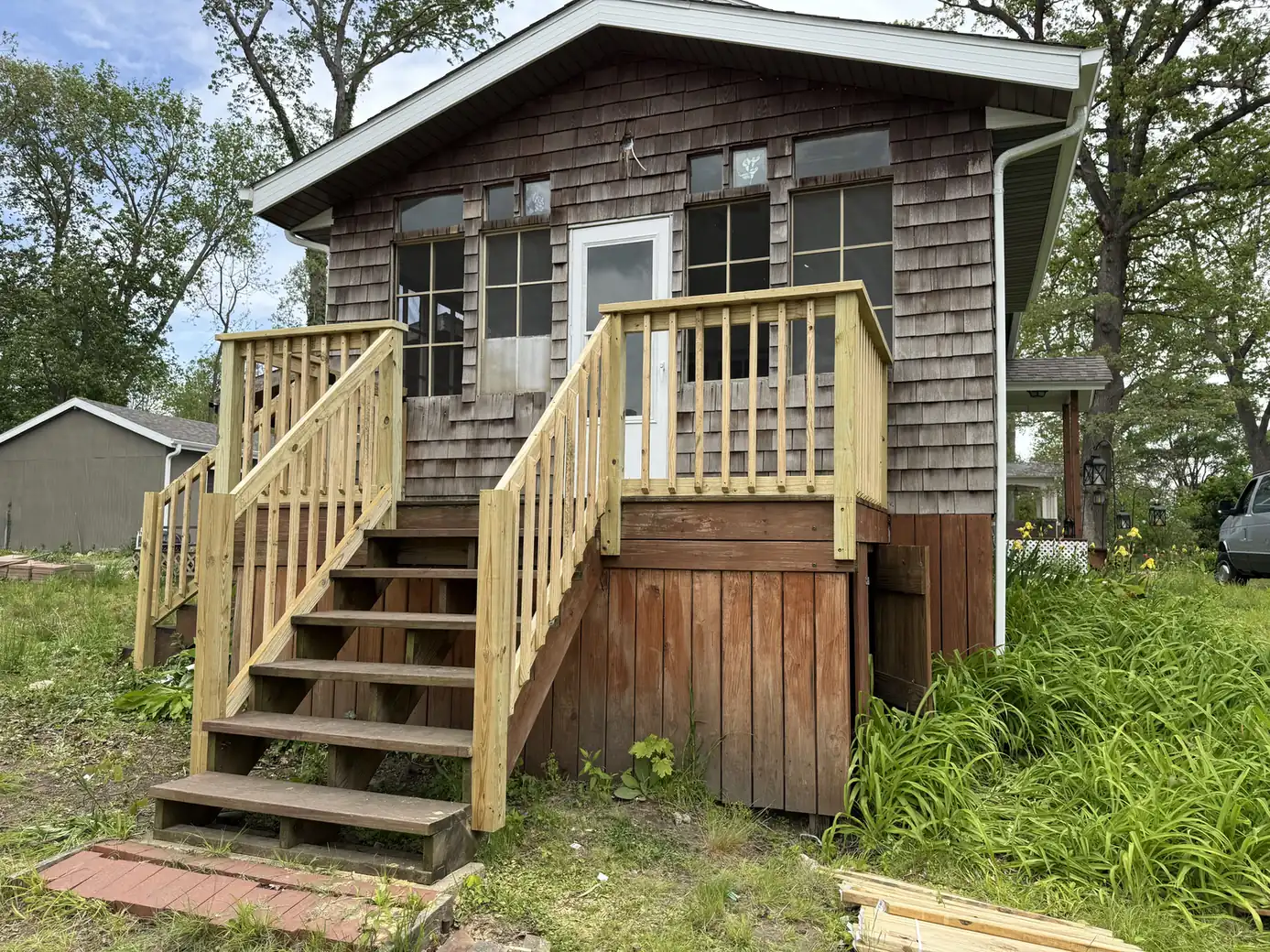 Railing installation in Stevensville and Michiana